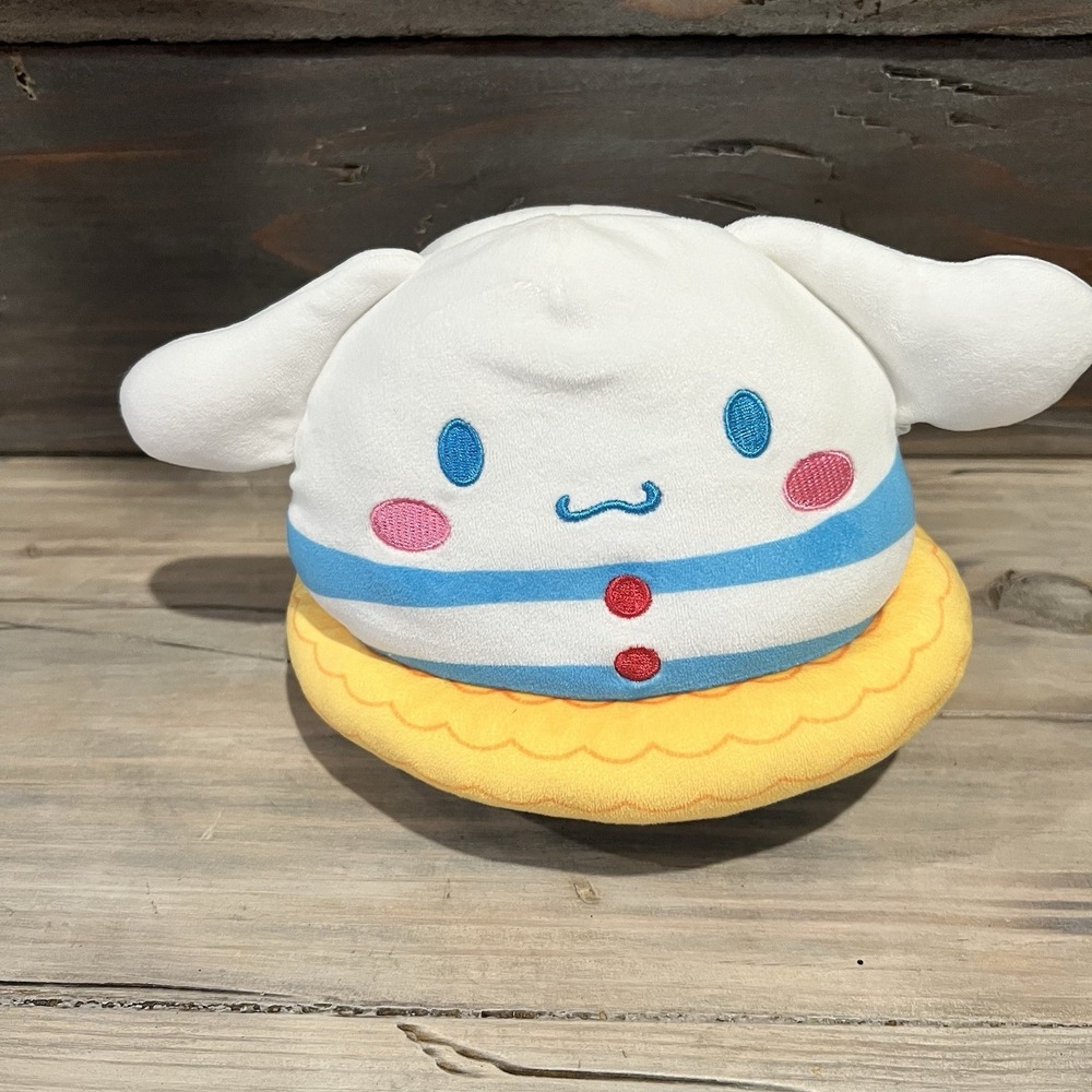 Cinnamon Roll Sanrio Squishmallow Collection Hello Kitty Friends Size 6" X 8"